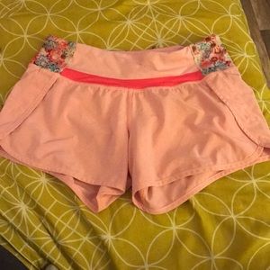 Lululemon pink shorts